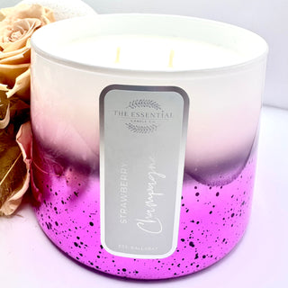 STELLA CANDLE - (STRAWBERRY CHAMPAGNE)