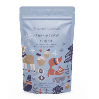 SCANDI FRANKINCENSE AND MYRRH BATH SALTS