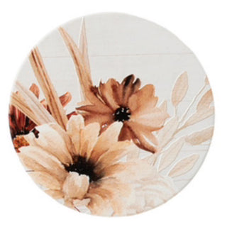 HOME SWEET HOME FLORAL CERAMIC COASTER