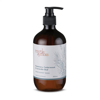 Myrtle and moss - Body Lotion - rosemary cedarwood lavender 500ml