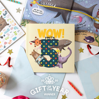 WOW You're Five Birthday Book, Paperback by Tapper, Lucy