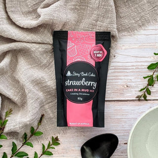 STRAWBERRY CAKE IN A MUG 80g