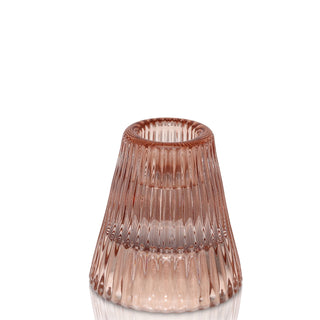 CHAMPAGNE - VINTAGE DOUBLE-SIDED CANDLE HOLDER