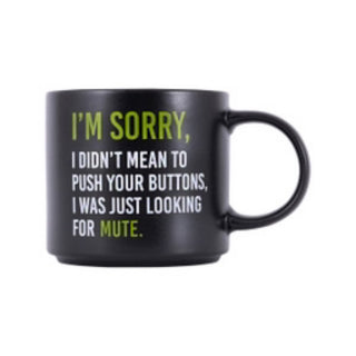 CHEEKY SORRY MUG
