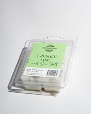 CRUSHED LIME AND SEA SALT - WAX MELT
