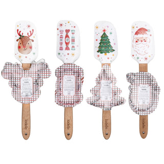 LADELLE - SPATULA & COOKIE CUTTER SET CHRISTMAS