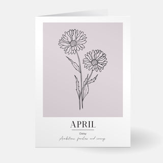 SASS AND DESIGN - APRIL BIRTH BLOOM