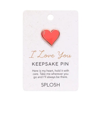 I LOVE YOU KEEPSAKE PIN