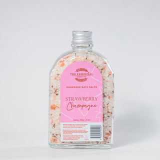 STRAWBERRY CHAMPAGNE - BATH SALT FLASK