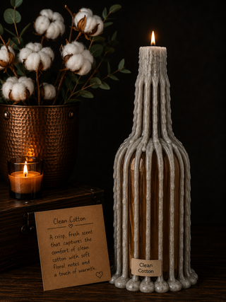 DRIPPY CANDLES - CLEAN COTTON