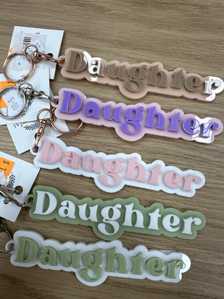 DAUGHTER KEYRING SALE