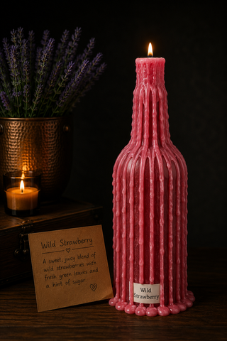WILD STRAWBERRY - DRIPPY CANDLE