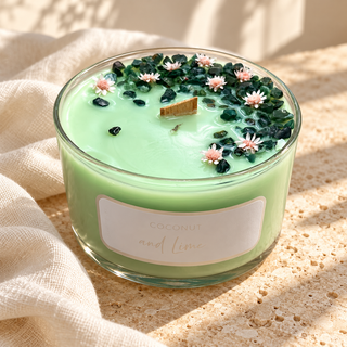 COCONUT AND LIME - BOHO CANDLE