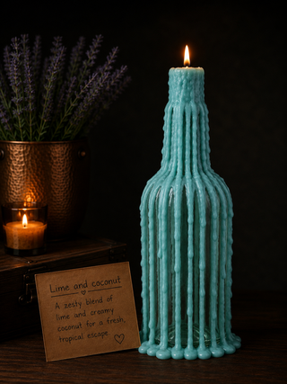 DRIPPY CANDLES - LIME AND COCONUT
