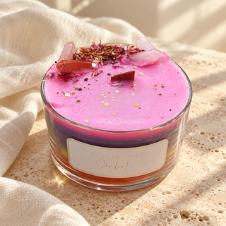 LYCHEE GUAVA SORBET - BOHO CANDLE