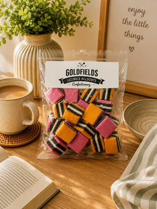 LICORICE ALL SORTS - GOLDFIELDS