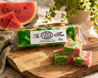WATERMELON FUDGE - THE FUDGE MAN