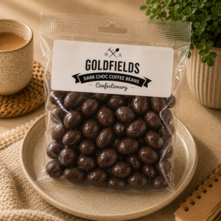 COFFEE BEANS DARK CHOC COATED  - GOLDFIELDS