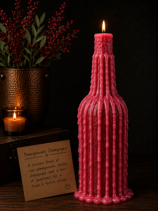 DRIPPY CANDLES - POMEGRANATE CHAMPAGNE