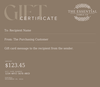 Online Gift Cards
