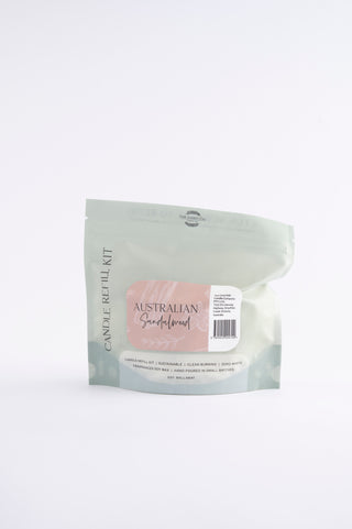 AUSTRALIAN SANDALWOOD CANDLE REFILL KIT
