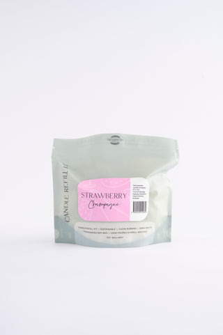 STRAWBERRY CHAMPAGNE CANDLE REFILL KIT
