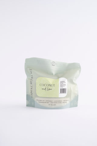 COCONUT AND LIME - CANDLE REFILL KIT
