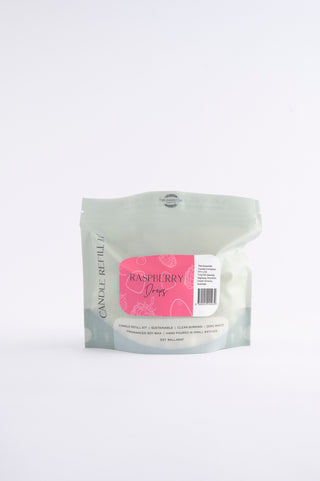 RASPBERRY DROPS CANDLE REFILL KITS