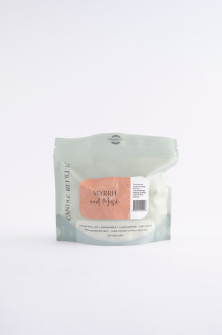 MYRRH AND MUSK CANDLE REFILL KIT
