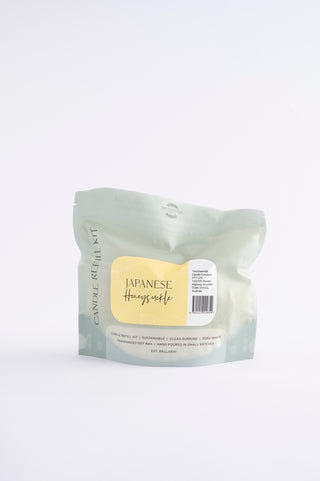 JAPANESE HONEYSUCKLE - CANDLE REFILL KIT