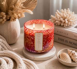STELLA CANDLE - (LEATHER BLEAND)
