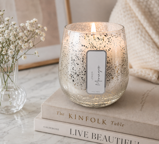 SILVER SPECKLE - NELLY CANDLE
