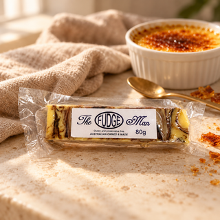 CARAMEL CREME BRULEE- THE FUDGE MAN