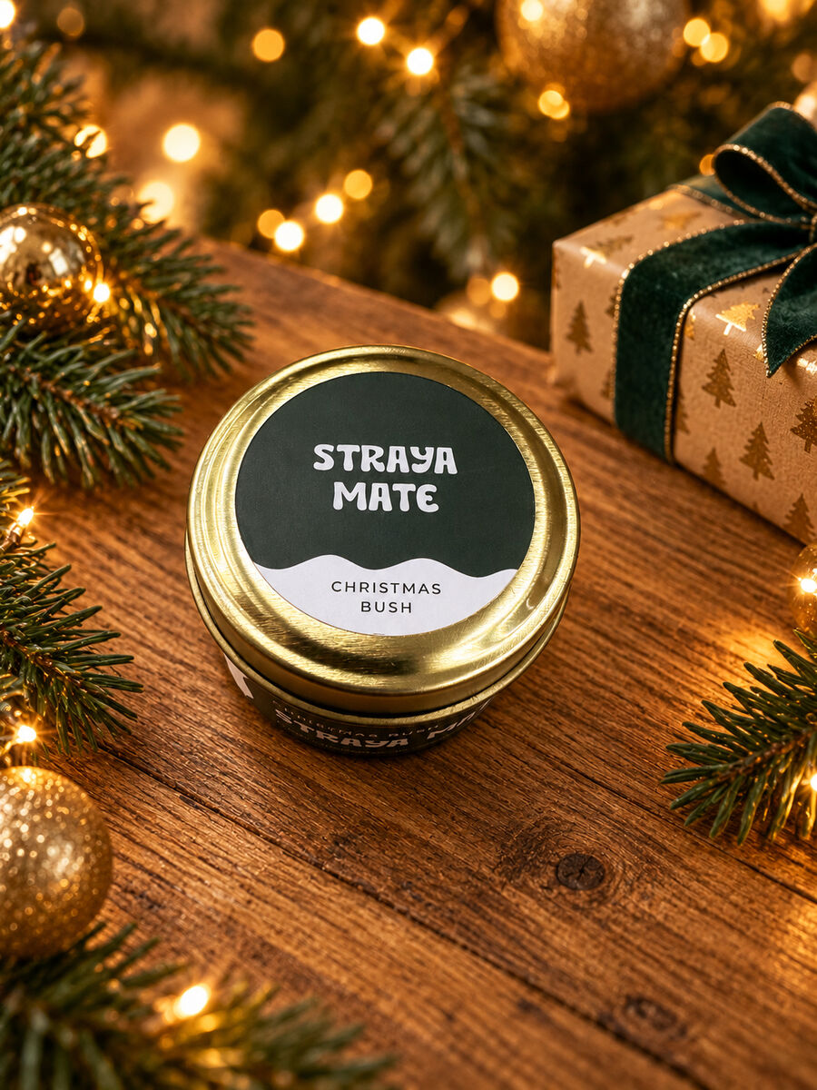 Straya Mate – Christmas Bush mini candle