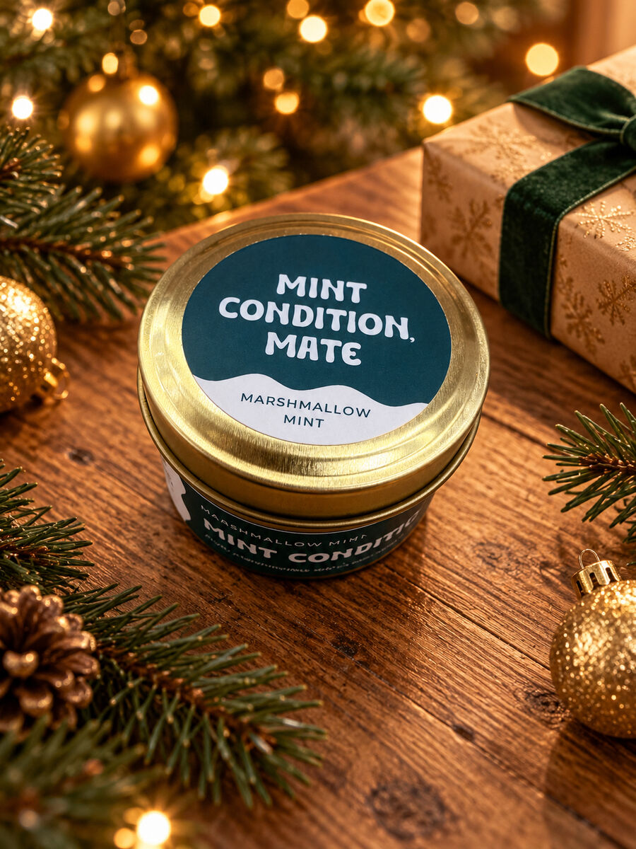 Mint Condition, Mate – Marshmallow Mint mini candle