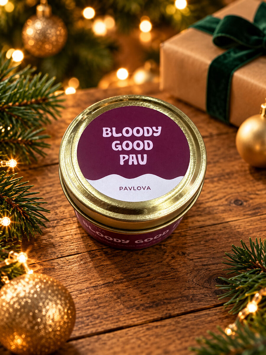 Bloody Good Pav – Pavlova mini candle