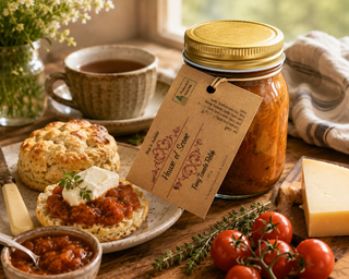 GRANDPAS FIREY RELISH 330G  - HOUSE OF SCONE