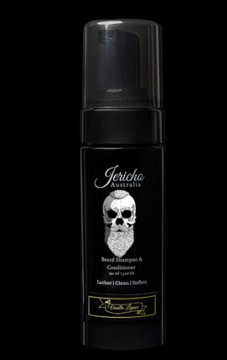 Jericho 2 in 1 Beard Shampoo & Conditioner 150ml Vanilla Liquor