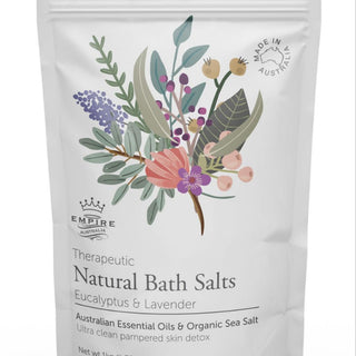 EUCALYPTUS & LAVENDER BATH SALTS 1KG