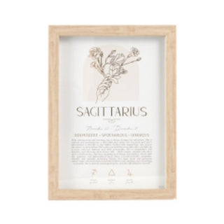 SAGITTARIUS PRINT FRAMED