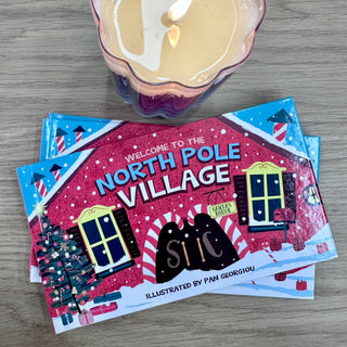 WELCOME TO THE NORTH POLE VILLAGE  CHRISTMAS BOOK