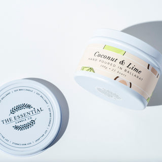COCONUT AND LIME - (TIN CANDLE)