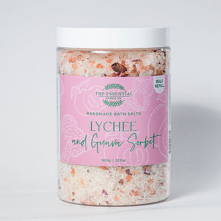 LYCHEE & GUAVA SORBET - BATH SALT REFILL TUB