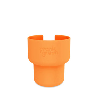 neon orange car cup holder