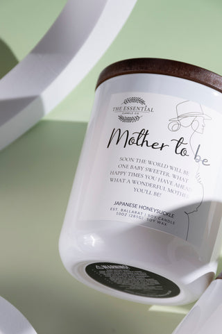 MOTHER TO BE - (WOMAN WEARING HAT DESIGN)