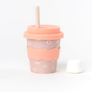 4OZ PINK DAISY CHINO CUP