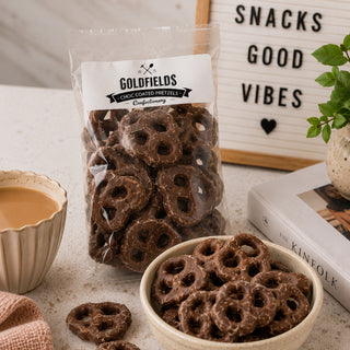 PRETZELS CHOC COATED  - GOLDFIELDS