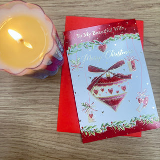 TO MY BEAUTIFUL WIFE, MERRY CHRISTMAS