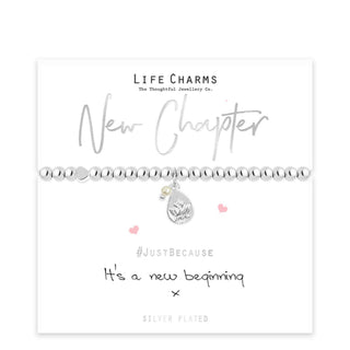 LIFE CHARMS JUST BECAUSE NEW CHAPTER BRACELET