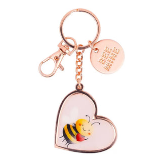 VALENTINES DAY BEE KEYRING